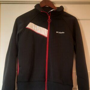 COLUMBIA Women Interchange Zip Track Jumper Sweater Size Large